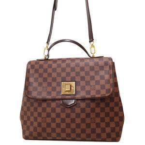 Louis Vuitton Damier Ebene Brown Bergamo Bag